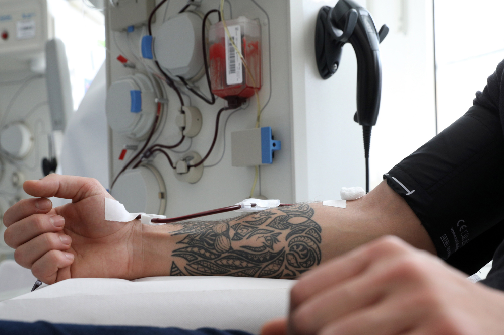 Donazione di sangue e plasma
