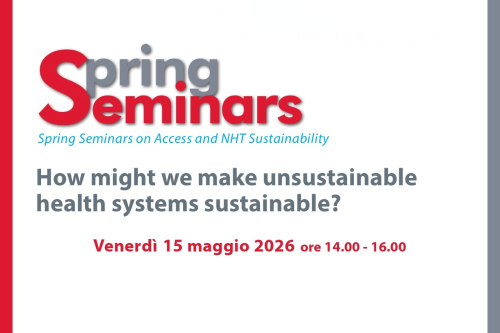 Spring seminar 15 maggio