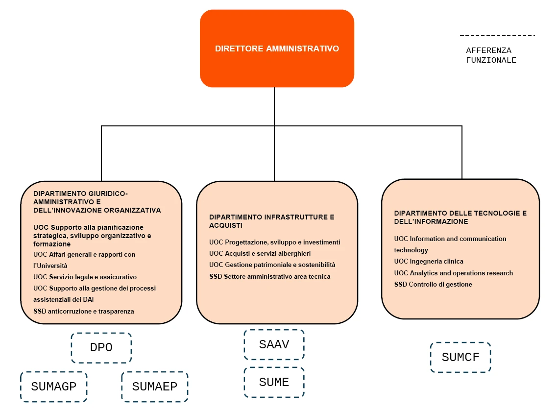 Organigramma della struttura
