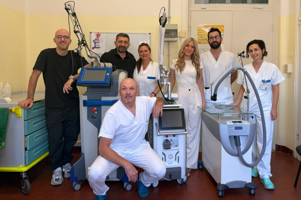 Equipe dermatologia La Placa laser