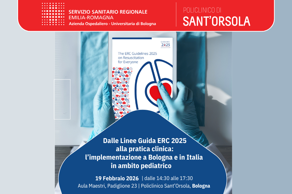 Immagine della notizia: Dalle Linee Guida ERC 2025 alla pratica clinica: l’implementazione a Bologna e in Italia in ambito pediatrico